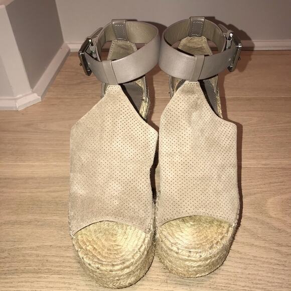 Marc Fisher LTD Annie Perforated Espadrille 8 - Picture 3 of 7